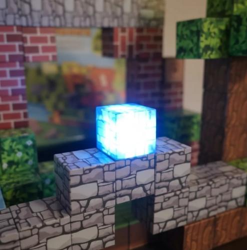 Bloques Magneticos Imantados  Minicraft C/ Luz Led 82 Piezas, Jugueteria - Miniatura 4