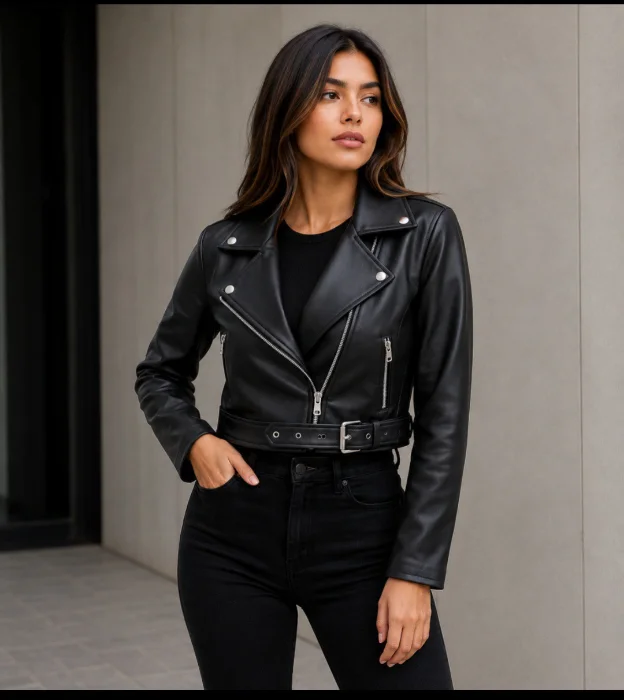 Chaquetas Tela Eco Cuero