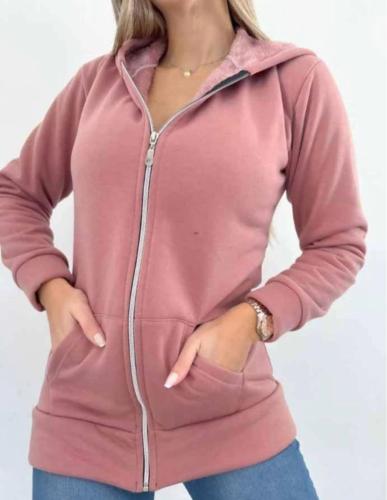 Campera Jersey con Piel - Miniatura 2