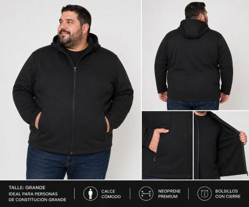 Campera de Neoprene Talles Especiales