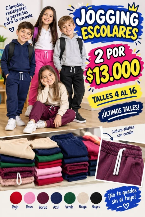 Jogguins Niños/as Leer Descripción