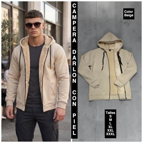 Campera Darlon con Piel