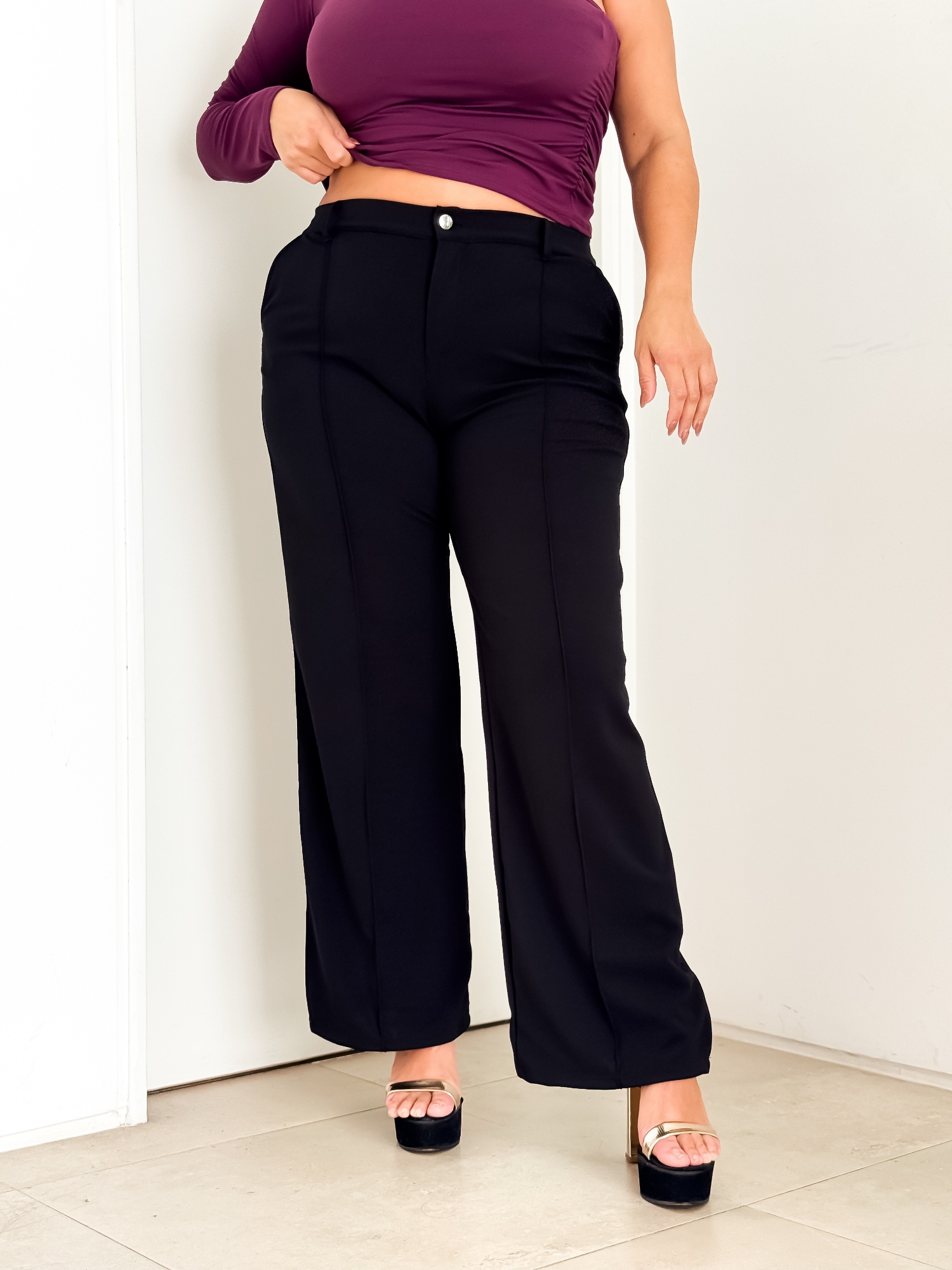 Palazo Curvy  Leny - Imagen 2