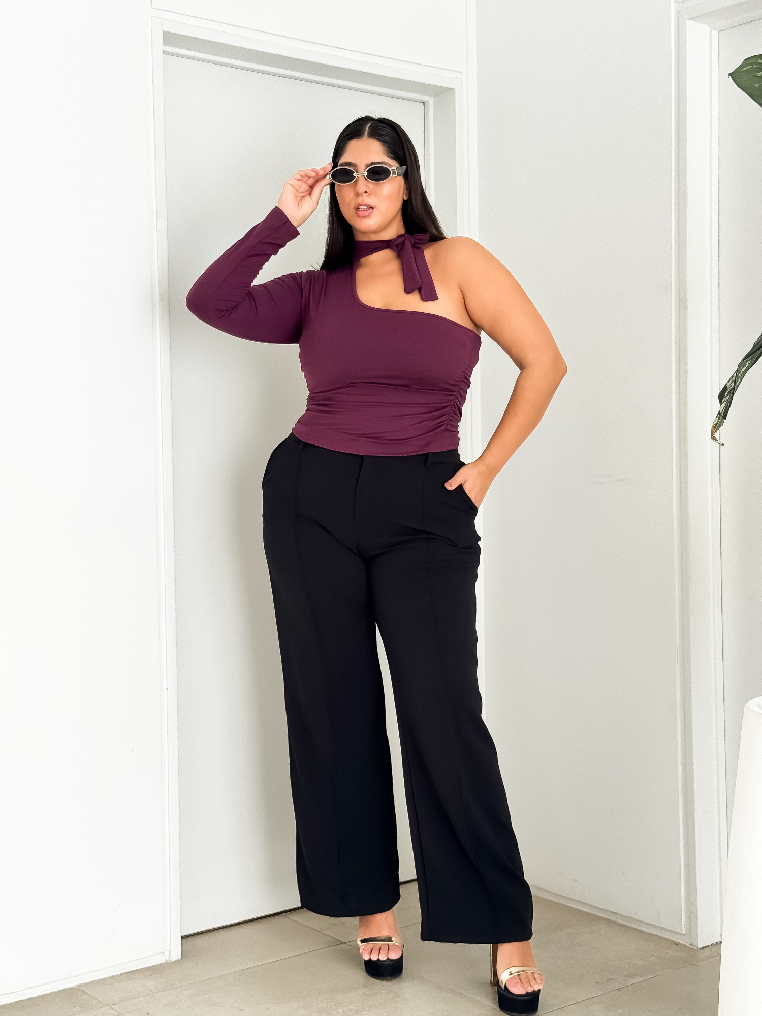Palazo Curvy  Leny - Imagen 3