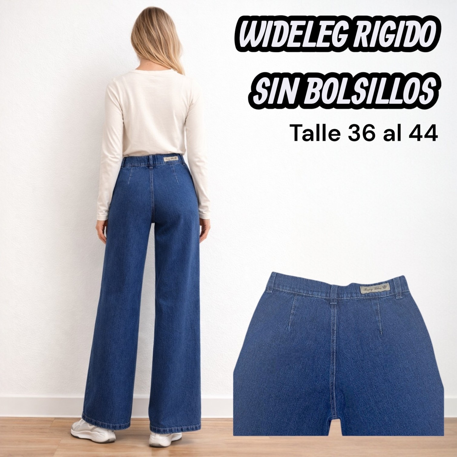 Wideleg sin Bolsillos Rigido - Imagen 2