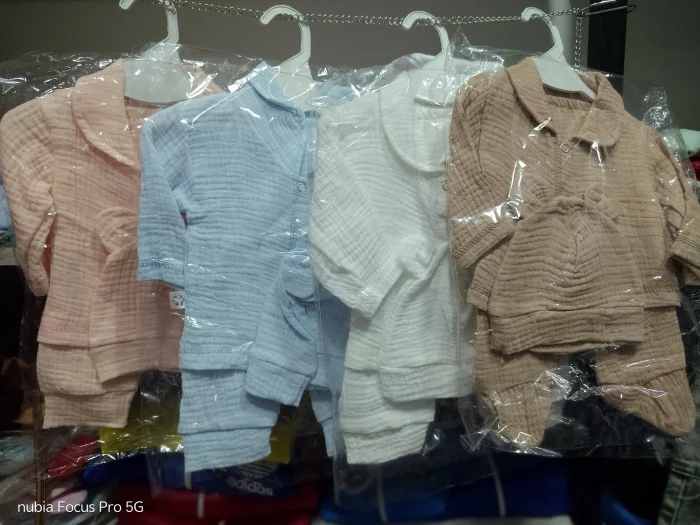 Ajuar Bebe Talle 0,1 Batita, Gorrito, Pantalon