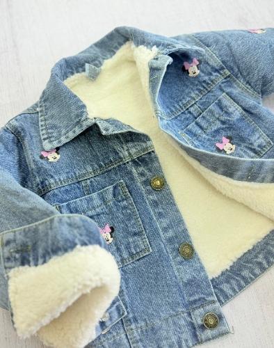 Campera con Corderito Minnie