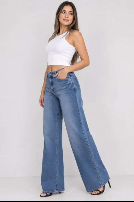 Wide Leg Elastizado Jean