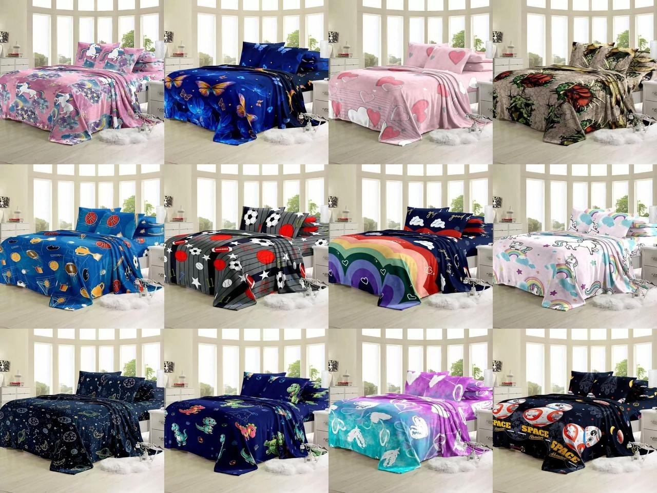 Mantas Plush Infantiles 1 1/2 - Imagen 3