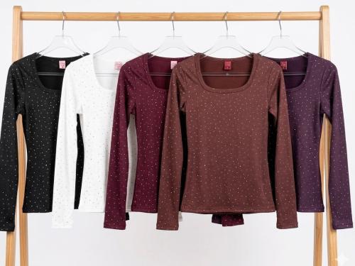 Camiseta Cuello ( u ) Micro Fibra Stras - Miniatura 4