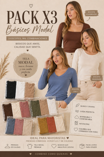Pack X3 Modal