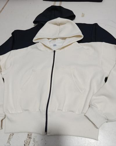 Campera de Friza Crop Overzize - Miniatura 4
