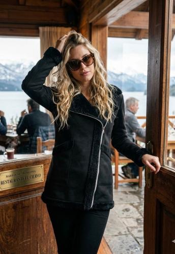 Campera con Piel  Siberia - Miniatura 5
