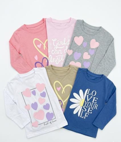 Camisetas Algodón Jersey para Niñas