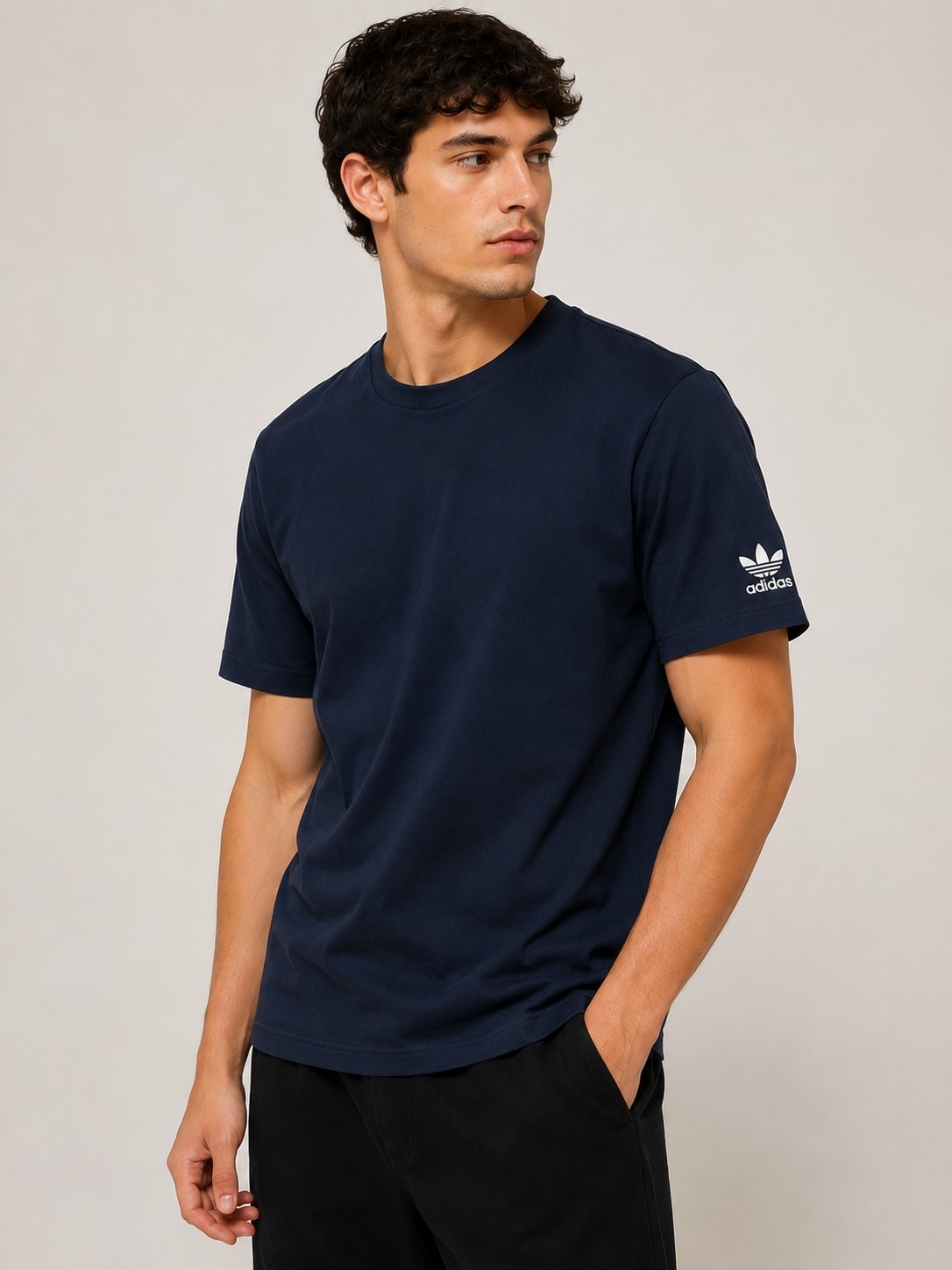 Remera Algodón Peinado Estampado - Imagen 1