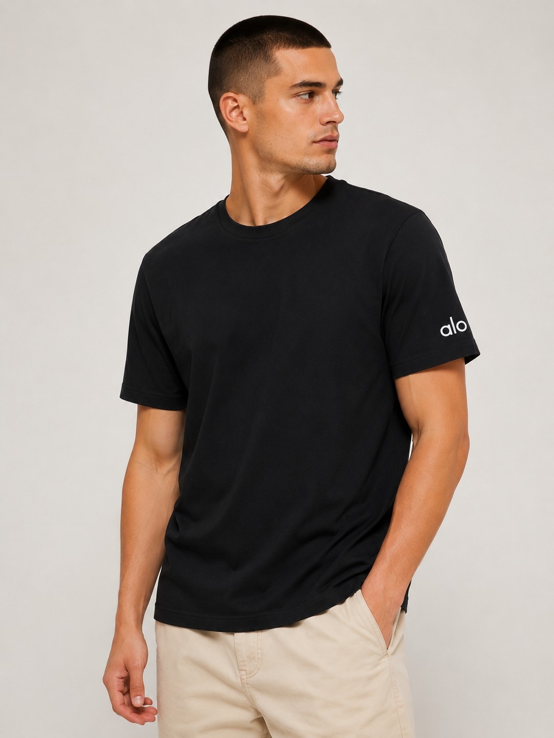 Remera Algodón Peinado Estampado - Imagen 3