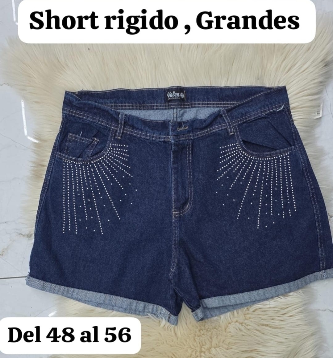 Jean Short Brillos Talle Especial - Imagen 6