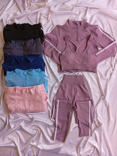 Conjunto Delirio 3 Piezas  sin Frunce  Cod30