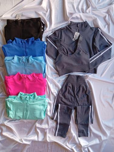 Conjunto de 3 Piezas con Push Up Cod 31