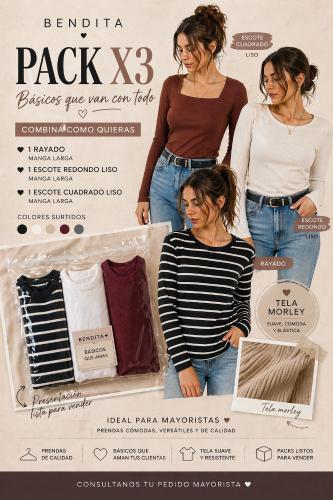 Pack X3 Morley Basicas