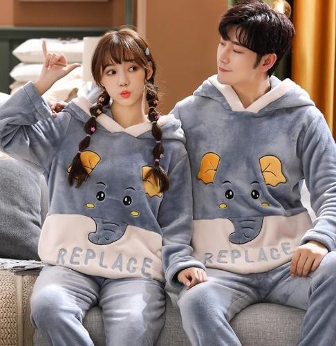 Pijama Mixta con Diseño