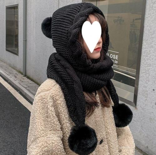 Gorro/bufanda Piel - Miniatura 3