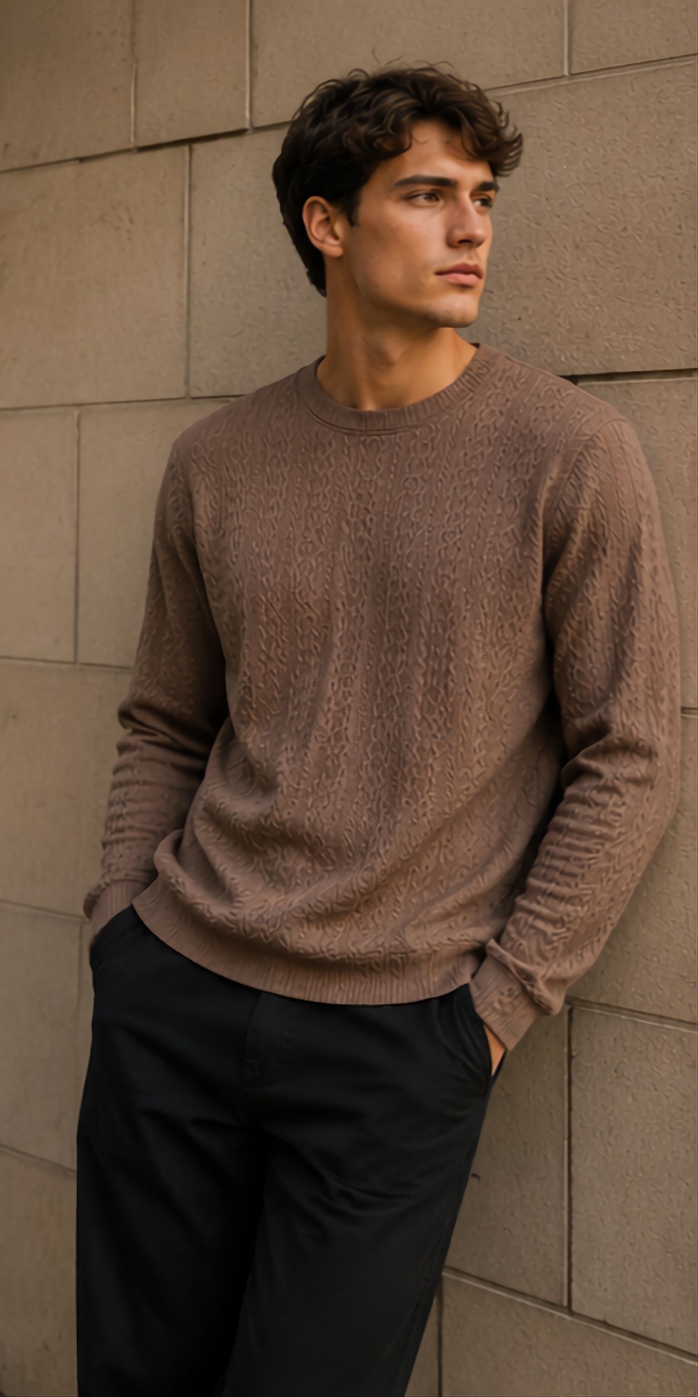 Sweater Texturizado Liviano - Imagen 3