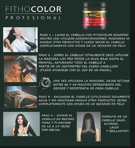 Fithocolor Alisado en Crema sin Formol X 250g Vegano - Miniatura 4