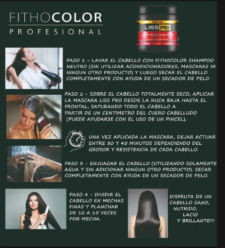 Fithocolor Alisado en Crema Profesional sin Formol X 1 Kg - Miniatura 6