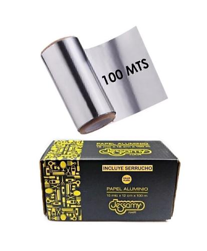 Jessamy Rollo de Papel Aluminio con Corta Fácil X 100 Mts