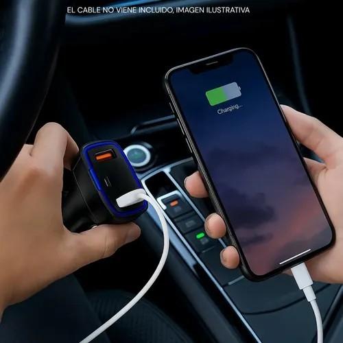 Cabezal Carga Rápida para Auto 3 Entradas