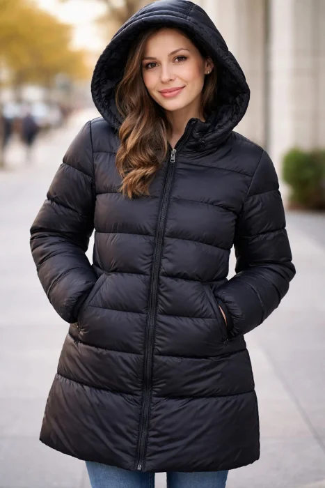 Campera con Piel  de Damas