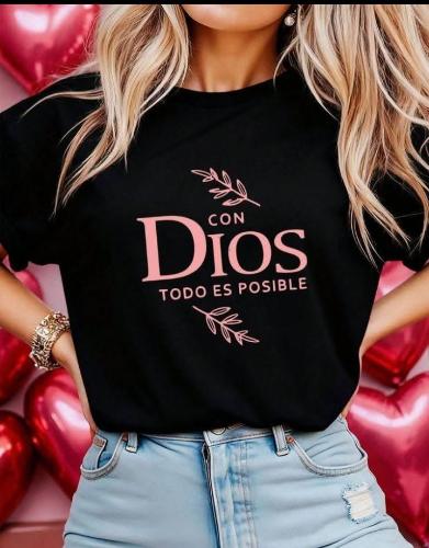 Remeras Estampadas Cristianas Premium