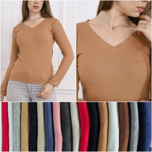 Camiseta Escote V