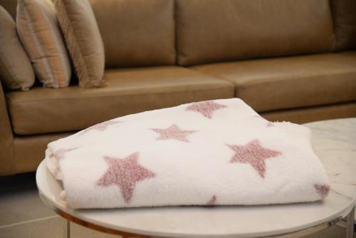 Manta Corderito Estrellas