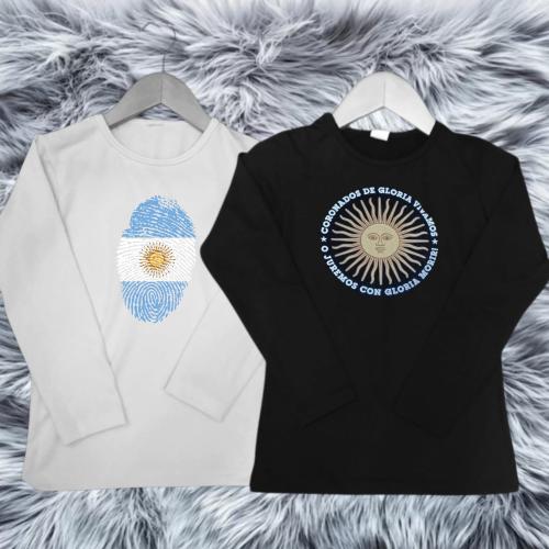 Camiseta Argentina Nene Termico - Miniatura 2