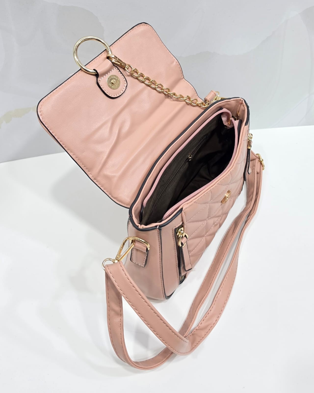 Carterita Morral  de Cuero Pu  Excelente Calidad - Imagen 3