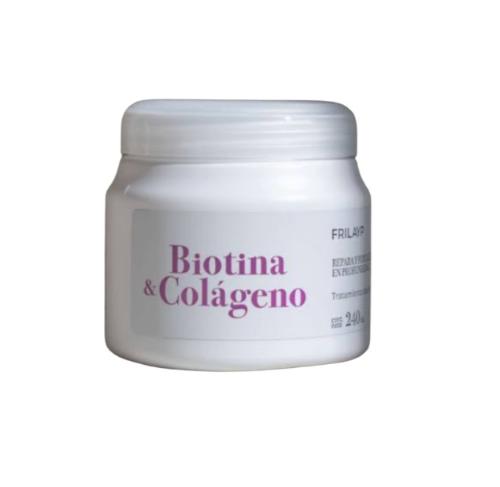 Frilayp Biotina y Colágeno Máscara Nutrición y Reparación Capilar X 250g
