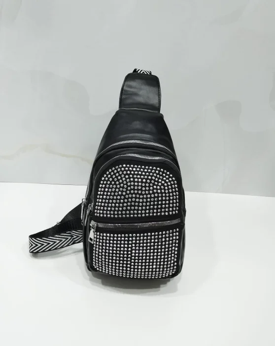 Morral Cruzado *con Stras*  de Excelente Calidad.