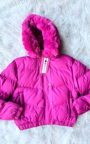Puffer con Piel Importada Allice - Miniatura 3