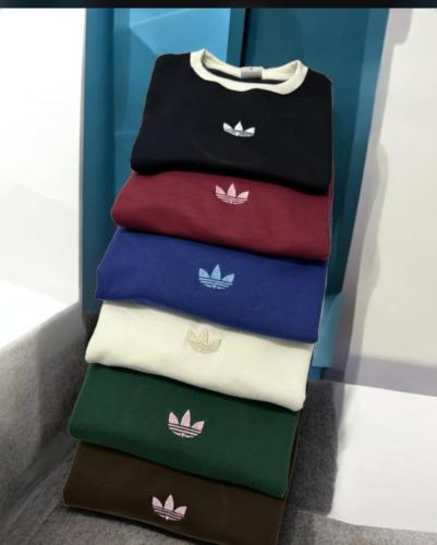 Buzos Adidas  Modelo Manuela  Logos Bordados   Friza Invisible - Miniatura 2