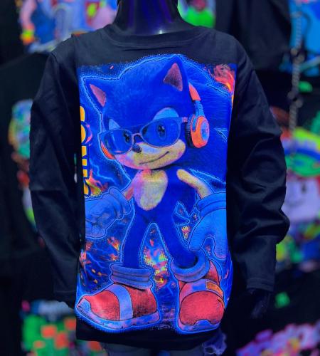 Remeras Manga Larga Sonic