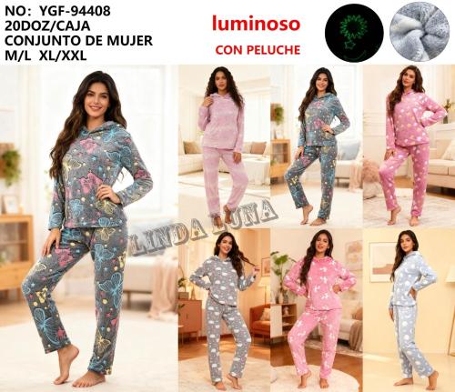 Pijamas Plush Importado