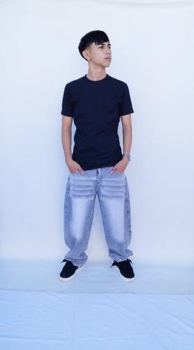 Baggi Teens Unisex  Gris con Vigote - Miniatura 4