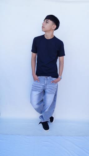 Baggi Teens Unisex  Gris con Vigote - Miniatura 5