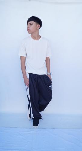 Baggi Teens Unisex Soff Frisado con Líneas - Miniatura 2