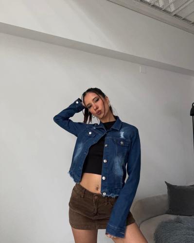 Campera Jeans Elastizada - Miniatura 2