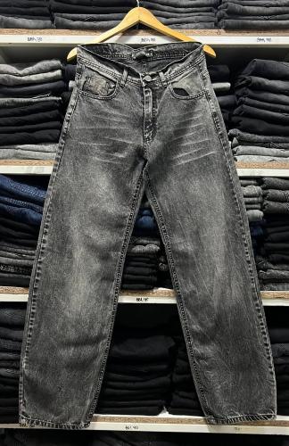 Pantalón Baggy Liso Gris Nevado Big