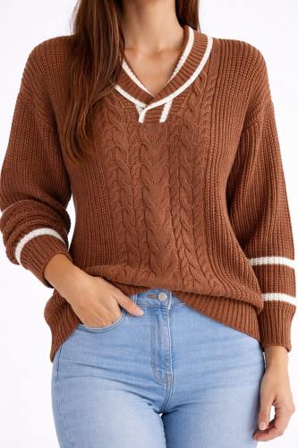 Sweaters Dama Amplio Cuello Esmok Esmeralda - Miniatura 2