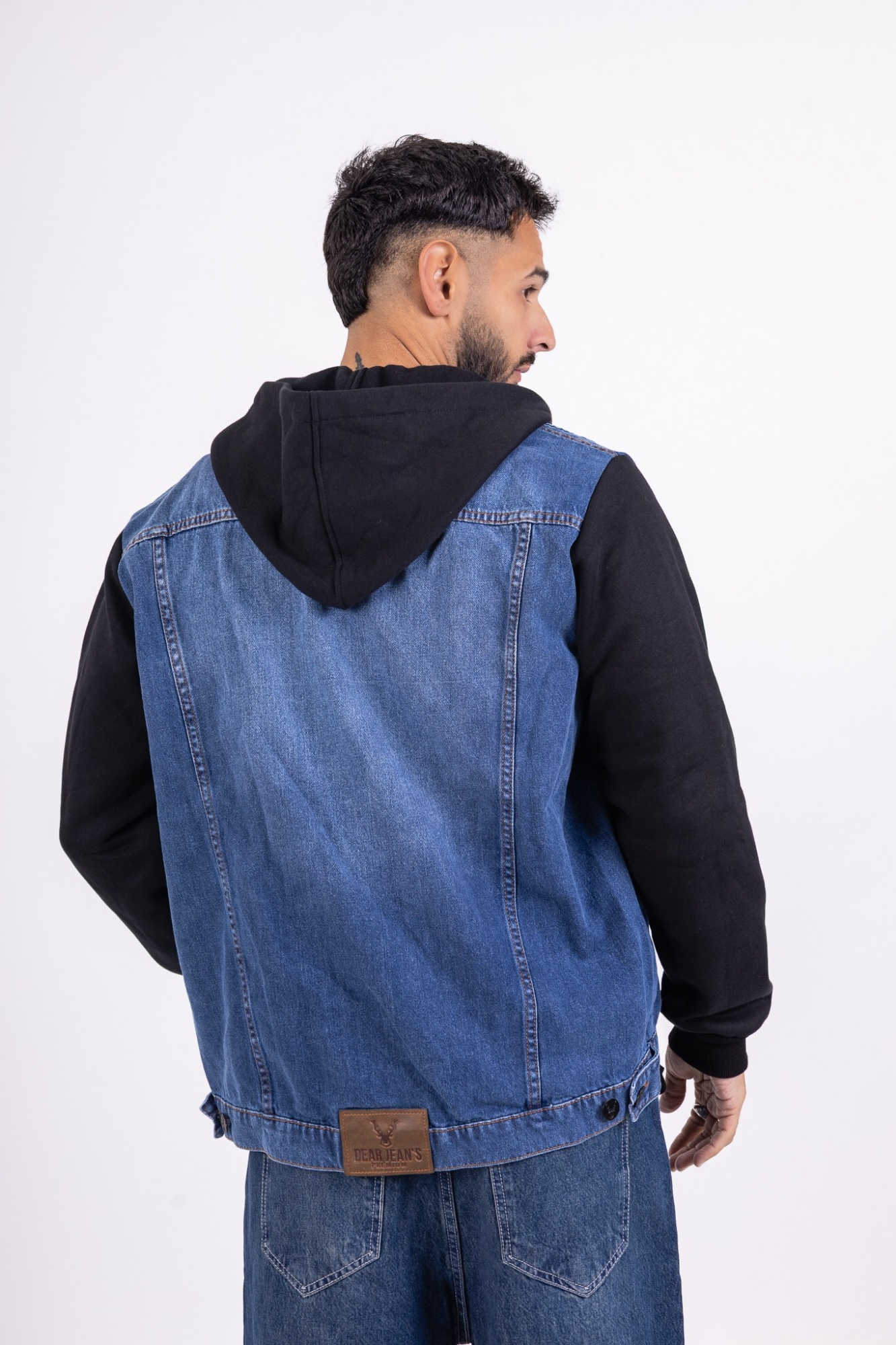 Camperas de Jeans con Mangas de Frisa De. Hombre - Imagen 5